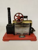 A VINTAGE MAMOD STEAM ENGINE