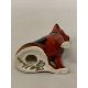 AN ANITA HARRIS STAFFY DOG, SIGNED IN GOLD TO THE BASE - Image 4 of 4