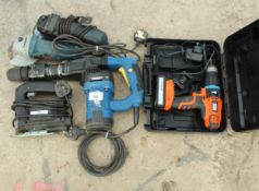 VARIOUS ELECTRIC TOOLS NO VAT