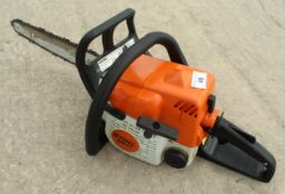 A STIHL MS 170 CHAINSAW NO VAT