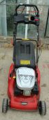 A COBRA 18" SELF PROPELLED, ELECTRIC START AND GRASS BOX NO VAT