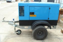 A STEPHILL 10 KVA BOTA FAST TOW GENERATOR IN WORKING ORDER NO VAT