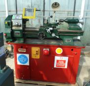 A VICEROY METAL LATHE 3 PHASE IN WORKING ORDER NO VAT