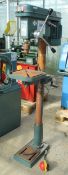 AN EXCEL FLOOR STANDING PILLAR DRILL PRESS IN WORKING ORDER NO VAT