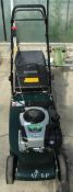 A HAYTER HARRIER 41 SELF DRIVE LAWN MOWER IN GOOD WORKING ORDER NO VAT