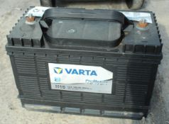 A VARTA 12 V BATTERY NO VAT