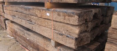 12 RAILWAY SLEEPERS NO VAT