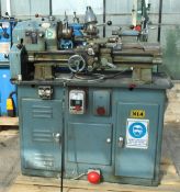 A BOXFORD BUD METAL LATHE 3PH IN WORKING ORDER NO VAT