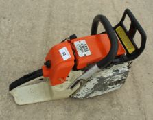 A STIHL O38 AV SUPER CHAINSAW NO VAT