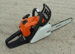 A STIHL MS 181C CHAINSAW IN WORKING ORDER NO VAT