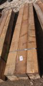 6 TIMBERS, 4 X 3 AND 6 FT LONG NO VAT