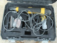 A DEWALT DWE31 SKT 110 MULTI TOOL, USED ONCE, IN WORKING ORDER NO VAT