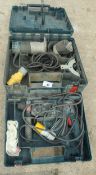 A BOSCH SDS DRILL AND ROUTER NO VAT