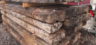 12 RAILWAY SLEEPERS NO VAT