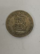 A GEORGE V HALF SILVER SHILLING
