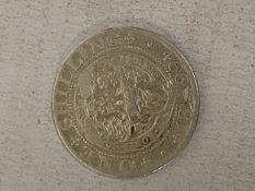AN 1899 VICTORIAN SILVER SHILLING