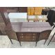 A REGENCY STYLE BREAKFRONT SIDEBOARD ENCLOSING THREE DRAWERS AND TWO CUPBOARDS, 54" WIDE - Image 2 of 4