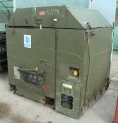 AN EX-ARMY GENERATOR 25KVA 3 PHASE RUNNER - NO VAT