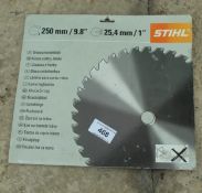 A STIHL SAW BLADE GRASS NO VAT