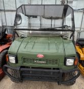 A KAWASAKI MULE/GATOR IN WORKING ORDER + VAT