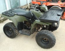 A POLARIS QUAD IN WORKING ORDER NO VAT