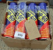 12 NEW CANS OF DP60 MAINTENANCE SPRAY NO VAT