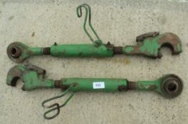 2 JOHN DEERE TOP LINKS + VAT