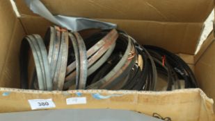 A BOX OF BAND SAW BLADES NO VAT