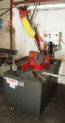 A 2019 BIANCO MOD 420 MAN 1.87KW POWER HACKSAW (3 PHASE) IN GOOD WORKING ORDER WHILST ALL