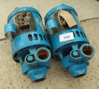 2 MOTOR PUMPS NO VAT