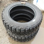 TWO NEW KUMHO TYRES 256/60/R18 PLUS VAT