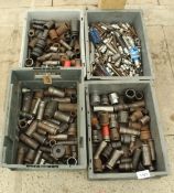 4 BOXES OF MIXED IMPACT SOCKETS + VAT