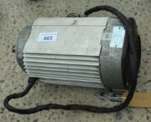A 3 PHASE MOTOR IN WORKING ORDER NO VAT