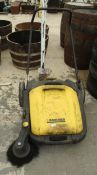 A KARCHER SWEEPER NO VAT
