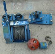 A HAND WINCH NO VAT