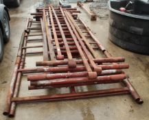 A SCAFFOLD TOWER - PLUS VAT