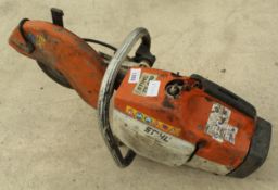 A STIHL TS400 SAW NO VAT