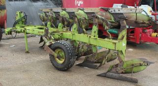 A DOWDSWELL 5 FURROW REVERSIBLE PLOUGH IN GOOD ORDER + VAT