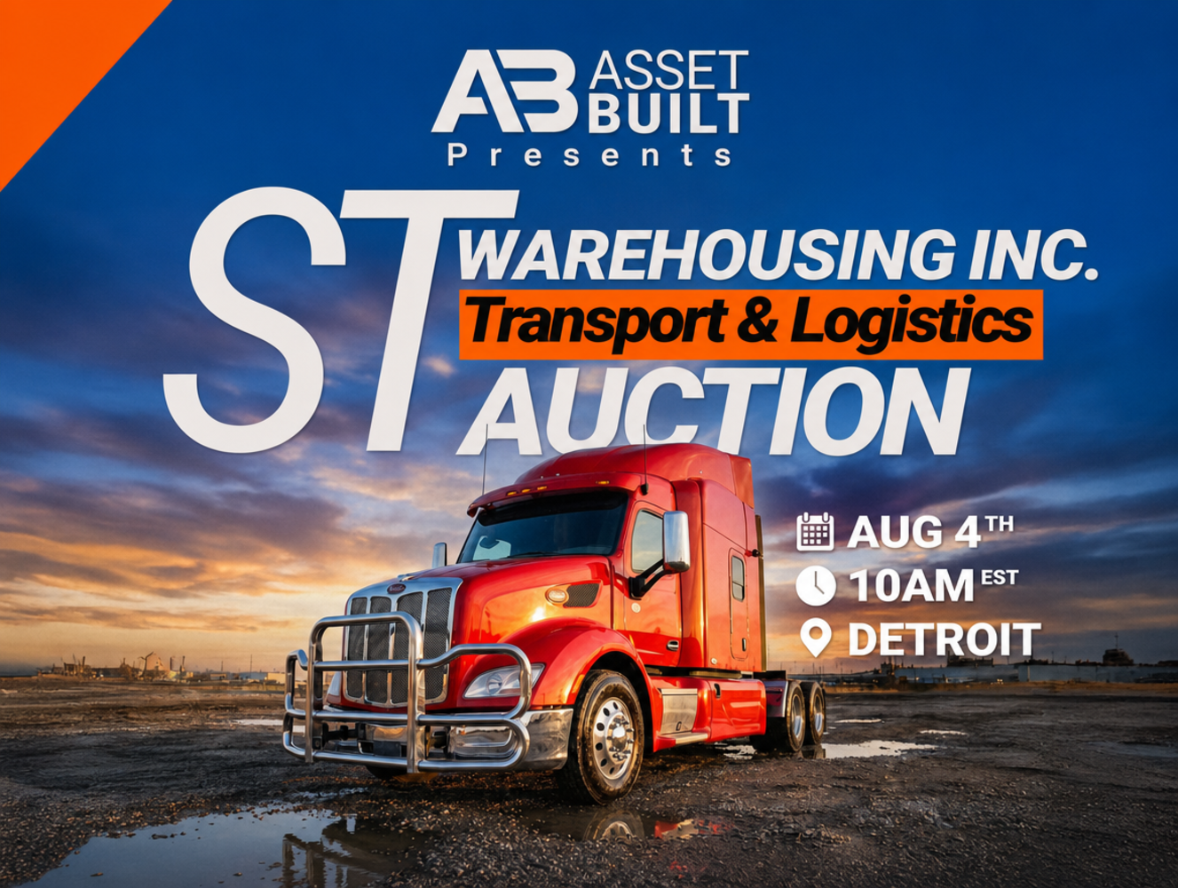 Major Fleet Liquidation: ST Warehousing Inc. Transport & Logistics Auction