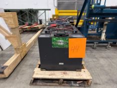 (2) Marathon GNB M2501808515J Industrial Electric Fork Lift Batteries