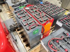 (2) Marathon GNB M2501212515A Industrial Electric Fork Lift Batteries