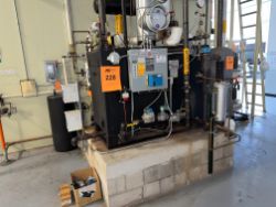 Parker Industrial Boiler Steam Unit, w/ Honeywell Burner Control Module