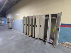 Assorted Lockers and Contents