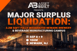 DAY 3 -WORLD-CLASS BREWERY CAMPUS LIQUIDATION: Unprecedented Asset Auction of a 3.2M SQ. FT. Fully Integrated Newark Brewery & Beverage