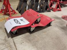 ATD 7466 - Car Dolly Set - (2-Units) - 1,500-lb Capacity Each | ECSD Jack Stand Set - (2-Units) - 6,