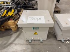 Roller &, Fischer Type D - 8000-G Industrial Transformer | 8 - KVA - 480-V to 400-V [3-Phase] | 2017