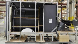 Ergonomic Vehicle Cab Simulator - Full-Scale Mockup | Dual Seating Configuration - Modular Aluminum