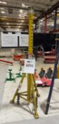 ROTARY RS18 SCREW-TYPE JACK STAND - 18,000-LB LOAD CAPACITY | HEAVY-DUTY INDUSTRIAL DESIGN | PRECISI