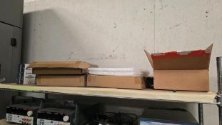 Misc. Shelf of Electrical and Computer Equipment LOCATION: JUSTIN, TEXAS