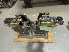 PNEUMATIC TOOL POSITIONING STANDS | 4-Unit Set | Air-Operated | Industrial-Grade Precision | Compres
